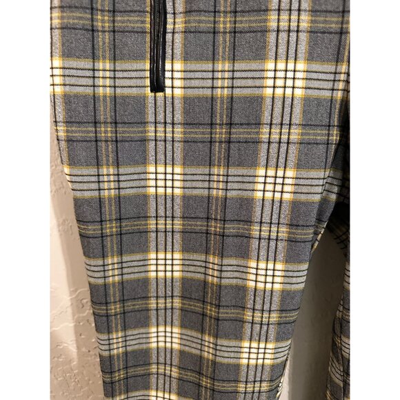 Calvin Klein Women’s Pull On Comfort Stretch Plaid Pants - Picture 6 of 11